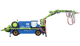 LHP50F輪式濕噴機(jī)械手在隧道施工中的應(yīng)用優(yōu)勢(shì)